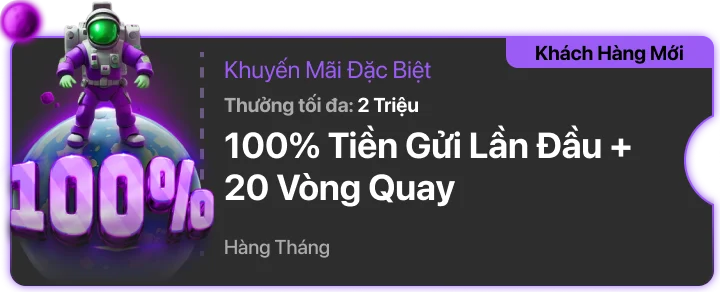 khuyến mãi 100% v9bet